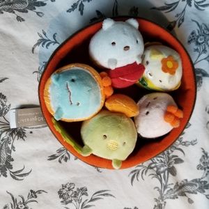 Sumikko Gurashi Sushi plush toy set